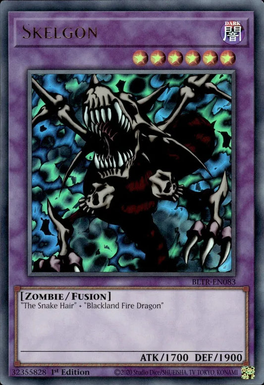 Yu-Gi-Oh! Battles of Legend: Terminal Revenge - Skelgon - Ultra Rare - BLTR-EN083