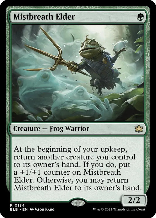 MTG: Bloomburrow - Mistbreath Elder - Rare - 0184