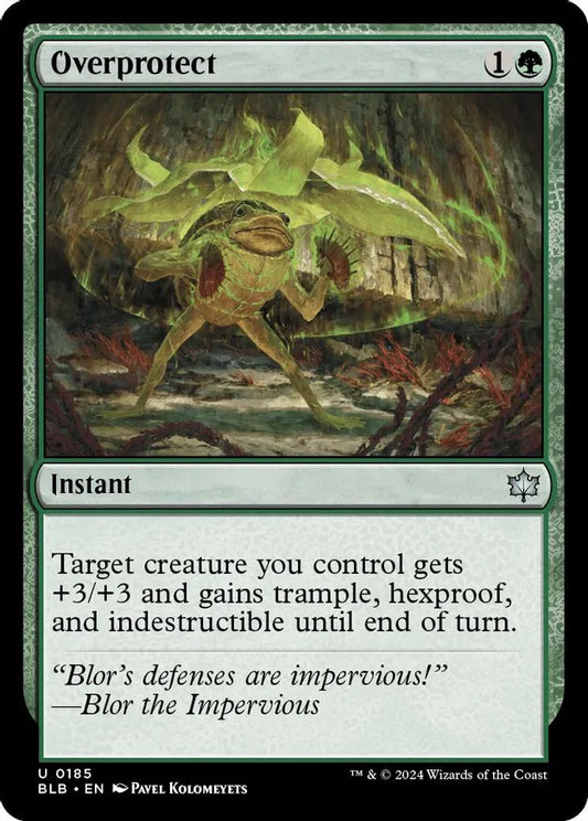 MTG: Bloomburrow - Overprotect - Uncommon - 0185