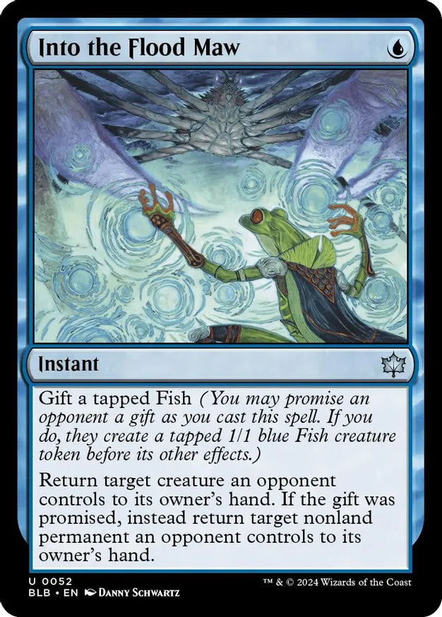 MTG: Bloomburrow - Into the Flood Maw - Uncommon Foil - 0052