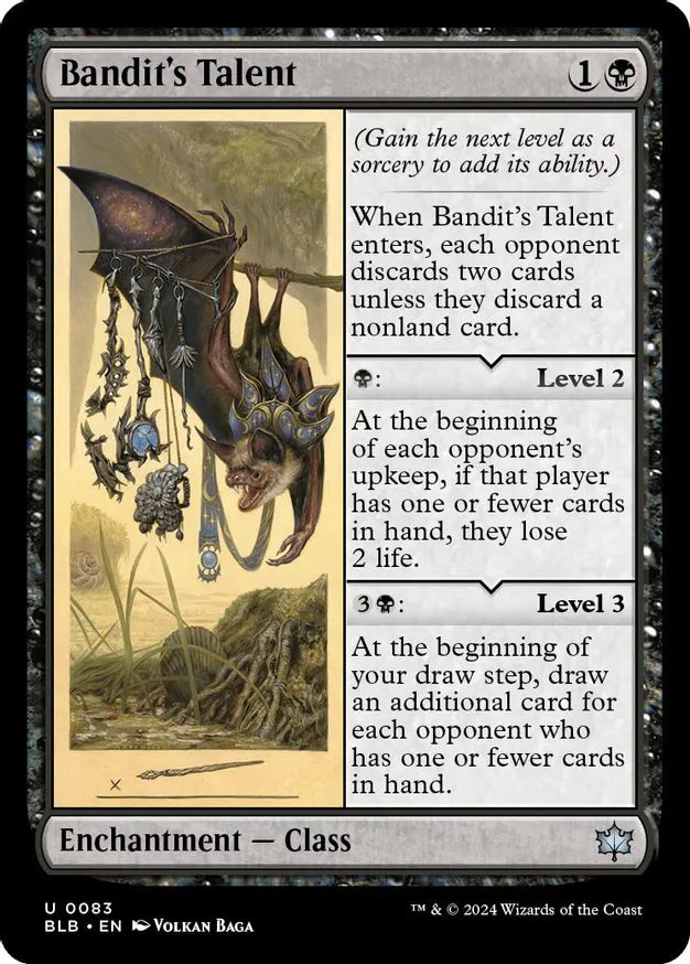 MTG: Bloomburrow - Bandit's Talent - Uncommon - 0083