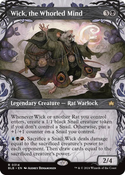 MTG: Bloomburrow - Wick, the Whorled Mind - Showcase Rare - 0314