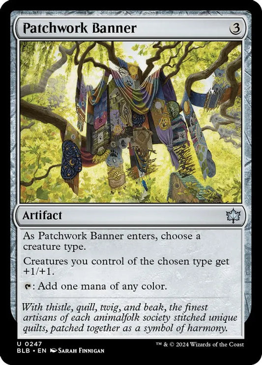 MTG: Bloomburrow - Patchwork Banner - Uncommon - 0247