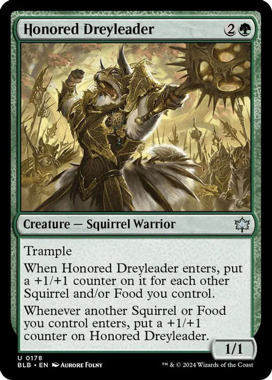 MTG: Bloomburrow - Honored Dreyleader - Uncommon - 0178