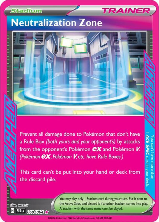 Pokemon TCG: Shrouded Fable - Neutralization Zone - ACE SPEC Rare - 060/064