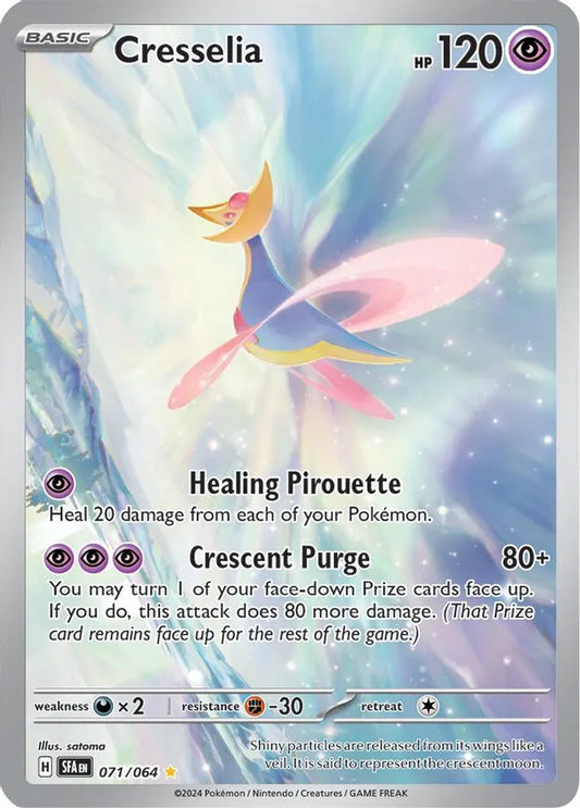 Pokemon TCG: Shrouded Fable - Cresselia - Illustration Rare - 071/064