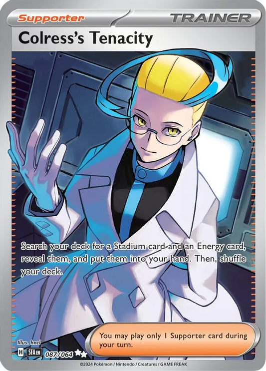 Pokemon TCG: Shrouded Fable - Colress's Tenacity - Ultra Rare - 087/064